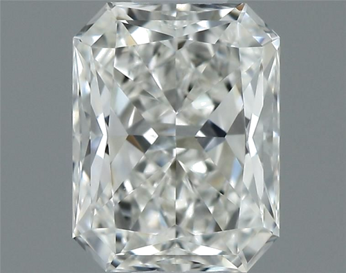 0.52 carat G-VVS2 Natūralus Radiant Deimantas (1)
