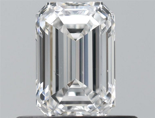 0.51 carat E-VS2 Natūralus Emerald Deimantas (1)