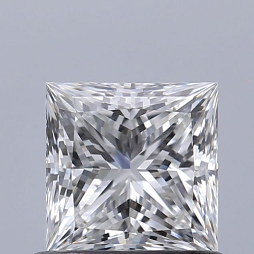 0.73 carat F-VVS1 Natūralus Princess Deimantas (1)