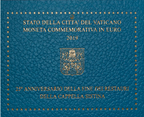 2019 Vatican Sistine Chapel 2 euro coin (3)