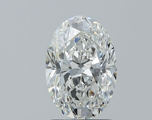 1.5 carat G-SI2 Natūralus Oval Deimantas (1)
