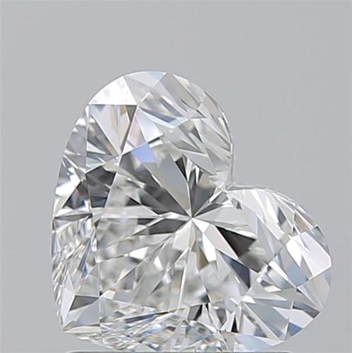 1.5 carat H-VVS1 Natūralus Heart Deimantas (1)