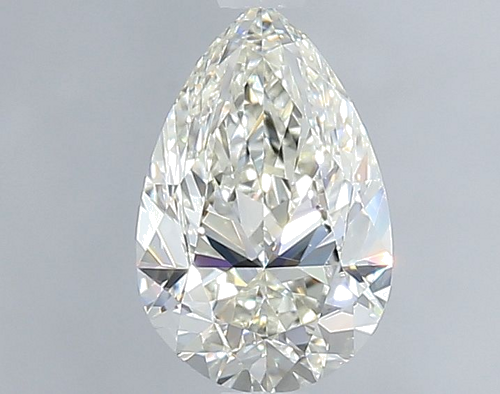 0.9 carat K-VS1 Natūralus Pear Deimantas (1)