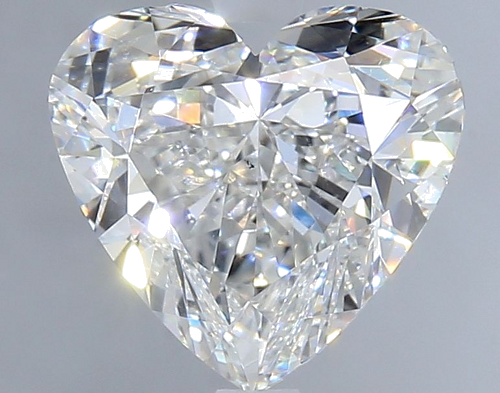 2.0 carat F-VS2 Natūralus Heart Deimantas (1)