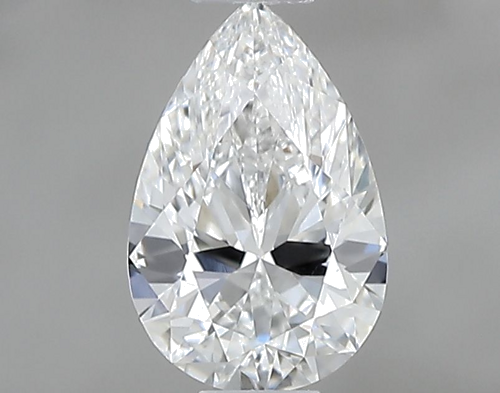 0.45 carat F-VS1 Natūralus Pear Deimantas (1)