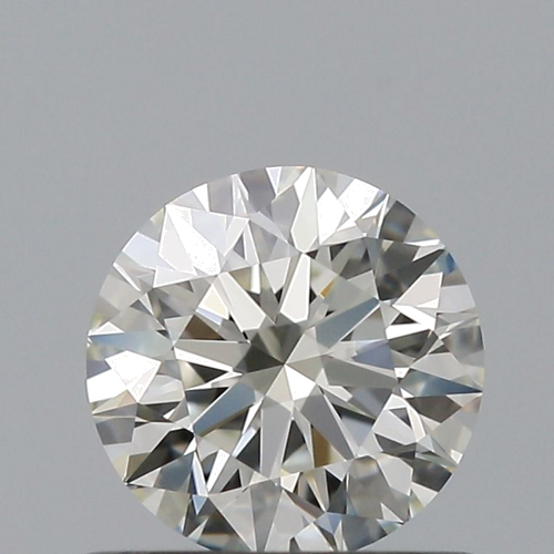 0.59 carat K-IF Excellent cut Natūralus Round Deimantas (1)