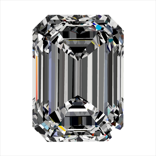 0.31 carat G-VS2 Natūralus Emerald Deimantas (1)