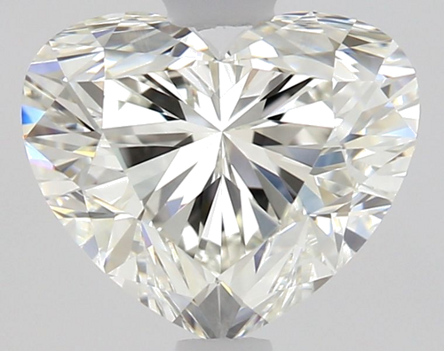 1.41 carat H-VVS2 Natūralus Heart Deimantas (1)