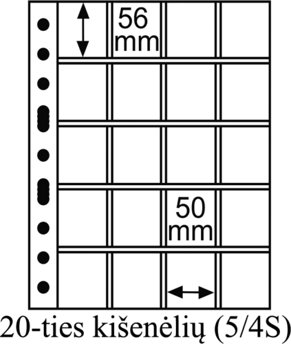 Листы Grande для открыток и марок (10)