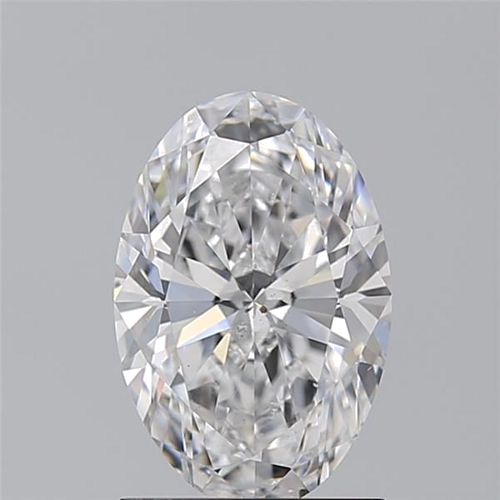 1.43 carat D-SI1 Natūralus Oval Deimantas (1)