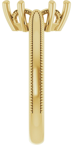 Sužadėtuvių Žiedas „Solitaire“ 14k yellow gold Marquise 10mm x 5mm (4)