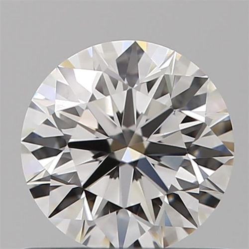 0.65 carat F-VVS1 Excellent cut Natūralus Round Deimantas (1)