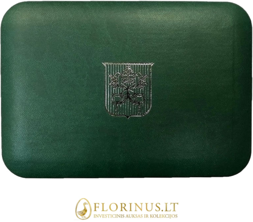 2018 Vatikanas Euro monetų Proof rinkinys ir 20 eurų sidabrinė moneta (3)