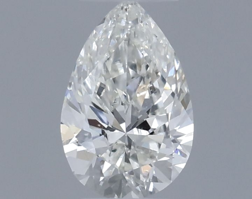 0.33 carat I-SI1 Natūralus Pear Deimantas (1)
