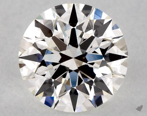 0.6 carat I-VS2 Excellent cut Natūralus Round Deimantas (1)
