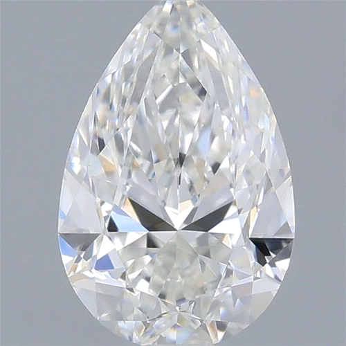 0.4 carat F-VS1 Natūralus Pear Deimantas (1)