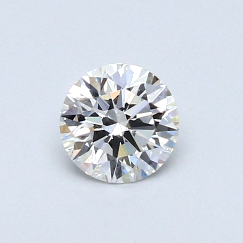 0.41 carat F-VVS1 Excellent cut Natūralus Round Deimantas (1)