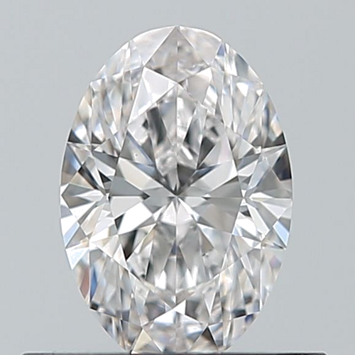 0.5 carat F-VS1 Natūralus Oval Deimantas (1)