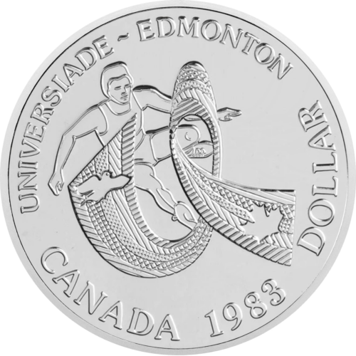 1 dolārs Kanāda Elizabete II sudraba monēta (1)