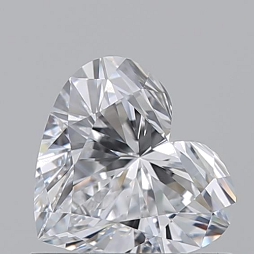 0.7 carat D-VS1 Natūralus Heart Deimantas (1)