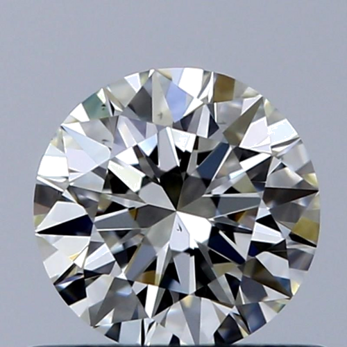 0.51 carat I-VS2 Excellent cut Natūralus Round Deimantas (1)