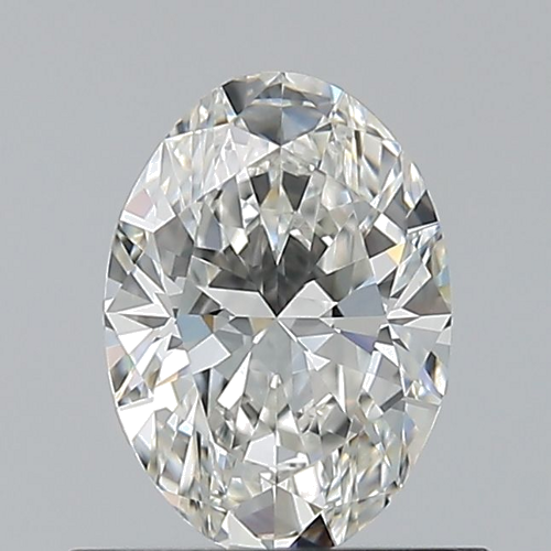 0.6 carat G-VVS1 Natūralus Oval Deimantas (1)