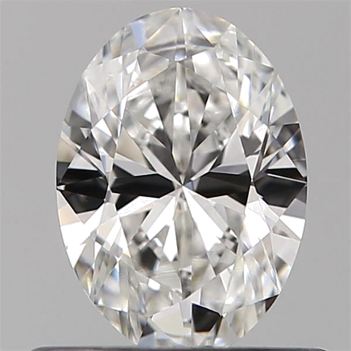 0.52 carat E-VVS2 Natūralus Oval Deimantas (1)