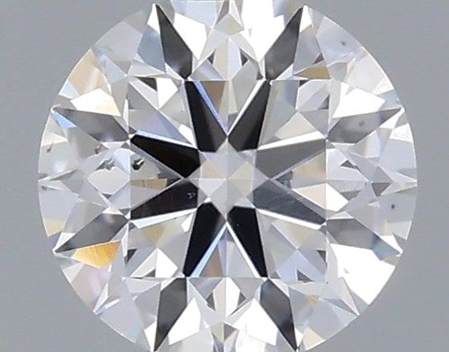 0.31 carat F-SI1 Excellent cut Natūralus Round Deimantas (1)