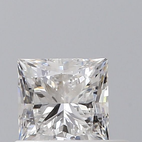 0.5 carat E-VS2 Natūralus Princess Deimantas (1)