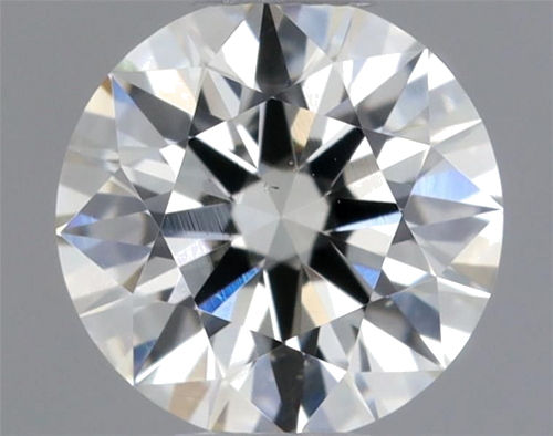 0.39 carat J-VS2 Excellent cut Natūralus Round Deimantas (1)