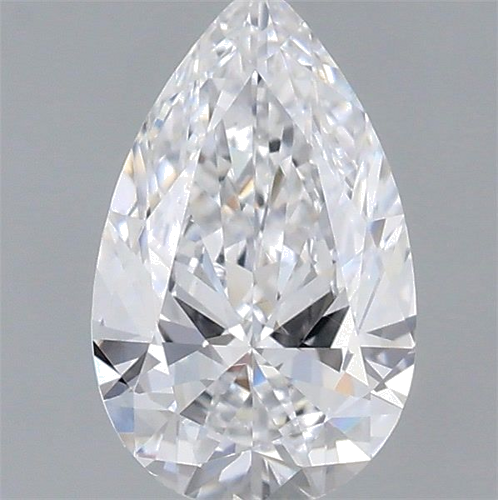 0.61 carat D-VS1 Natūralus Pear Deimantas (1)