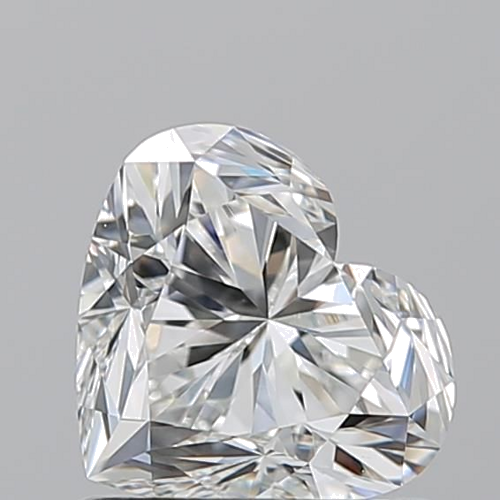 1.01 carat G-VS1 Natūralus Heart Deimantas (1)