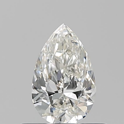 0.5 carat H-VVS1 Natūralus Pear Deimantas (1)