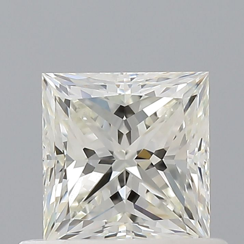 0.71 carat J-VS1 Natūralus Princess Deimantas (1)