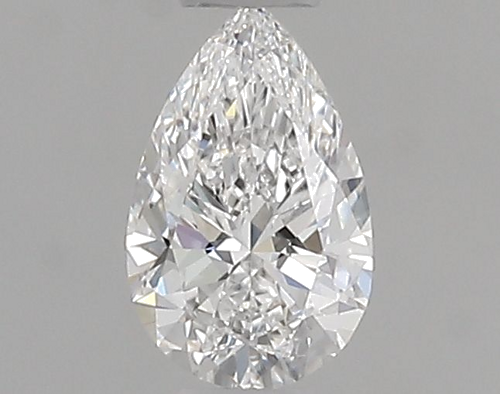 0.35 carat D-IF Natūralus Pear Deimantas (1)