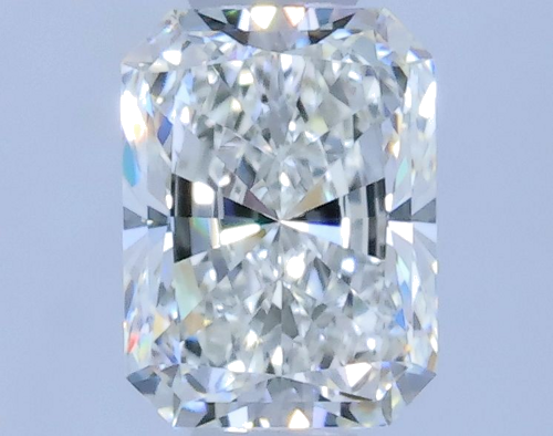 0.5 carat G-VVS2 Natūralus Radiant Deimantas (1)