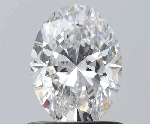 0.9 carat E-SI2 Natūralus Oval Deimantas (1)