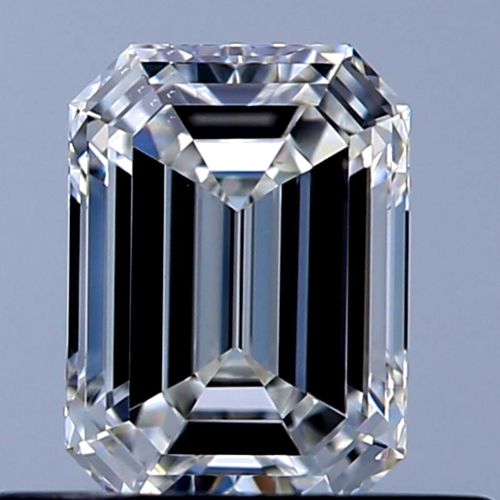 0.5 carat F-VS2 Natūralus Emerald Deimantas (1)
