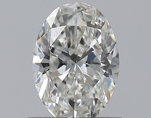 0.66 carat H-VS2 Natūralus Oval Deimantas (1)