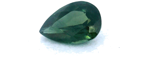 0.62 carat GREEN Pear Safyras (1)