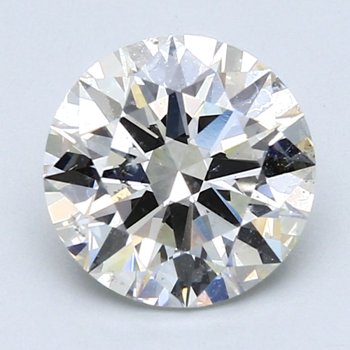 2.62 carat H-SI2 Excellent cut Natūralus Round Deimantas (1)