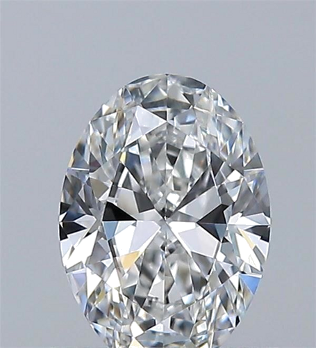 0.51 carat E-VVS2 Natūralus Oval Deimantas (1)