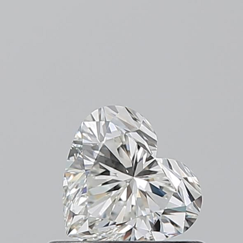 0.53 carat I-VS2 Natūralus Heart Deimantas (1)