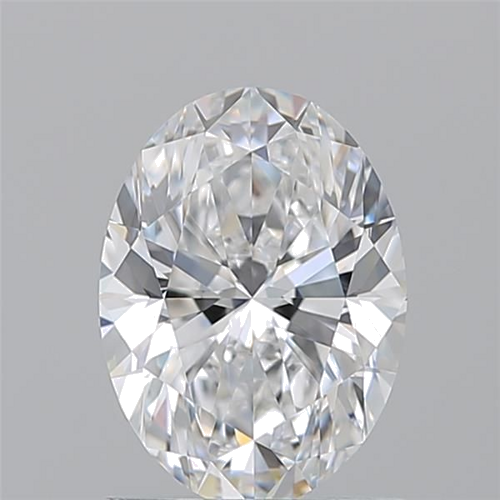 1.32 carat D-VVS1 Natūralus Oval Deimantas (1)