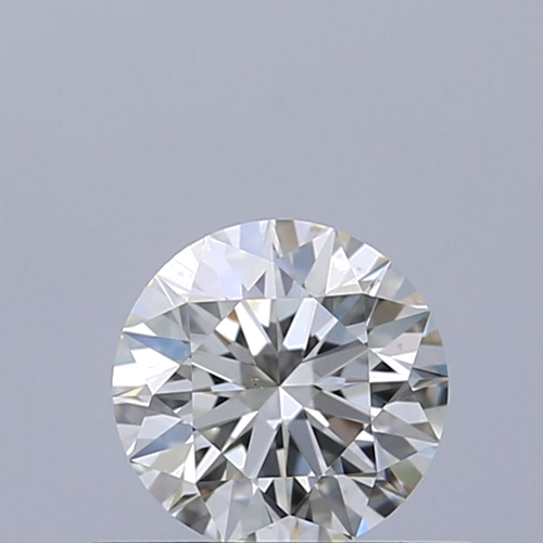 0.5 carat I-VS1 Excellent cut Natūralus Round Deimantas (1)