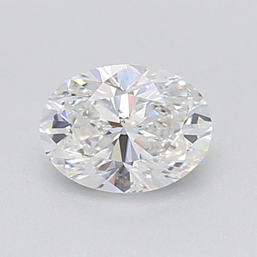 0.5 carat E-SI1 Natūralus Oval Deimantas (1)