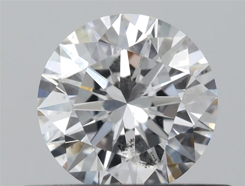 0.41 carat E-SI2 Excellent cut Natūralus Round Deimantas (1)