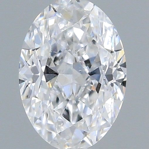 0.3 carat D-SI1 Natūralus Oval Deimantas (1)