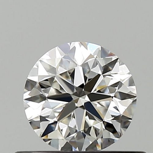0.5 carat G-VVS2 Very Good cut Natūralus Round Deimantas (1)
