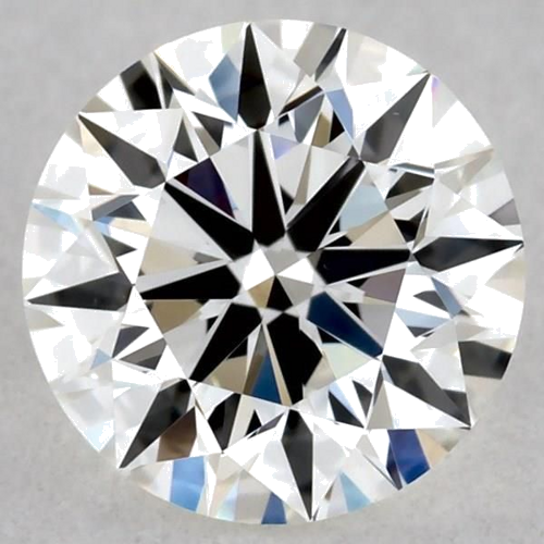 0.53 carat I-VVS2 Excellent cut Natūralus Round Deimantas (1)